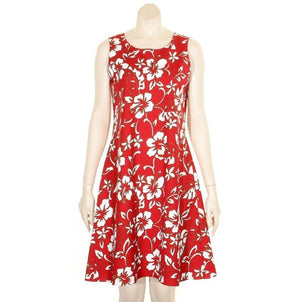 Classic Hibiscus Short Dress